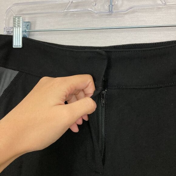 Cache Black Soft Stretch Bootcut Pants size 12 Office Career Preppy - Picture 3 of 8